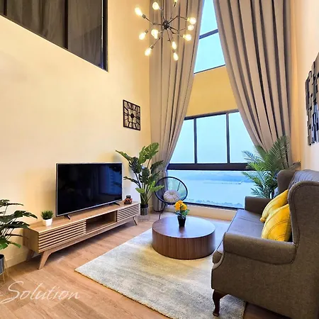 Loft Suite Seaview 2Br Jb Ciq 7Pax Johor Bahru Exterior photo