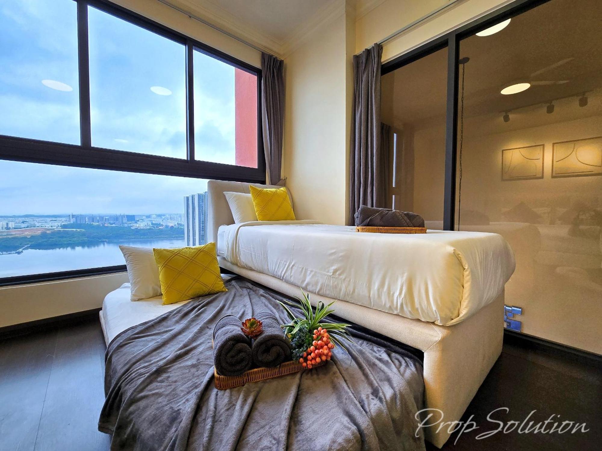 Loft Seaview 2br Jb Ciq 7pax Apartment *